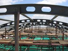 大跨度弧形结构